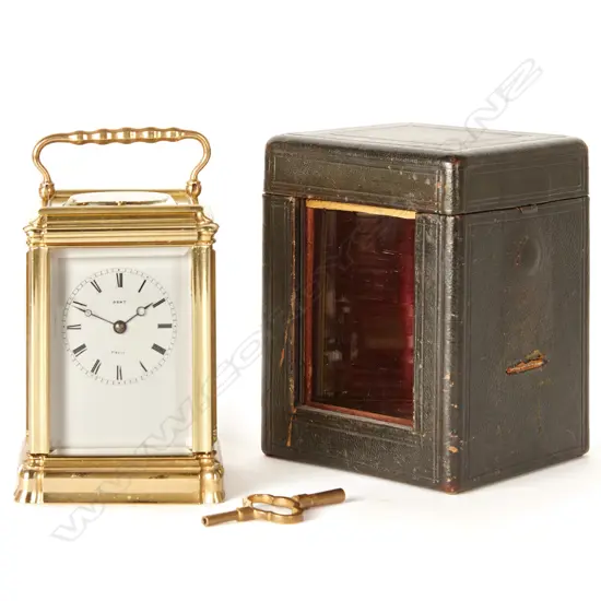 A quarter repeating carriage clock