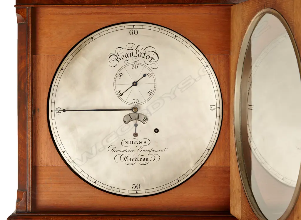 A watchmaker’s regulator long case clock Image 1++