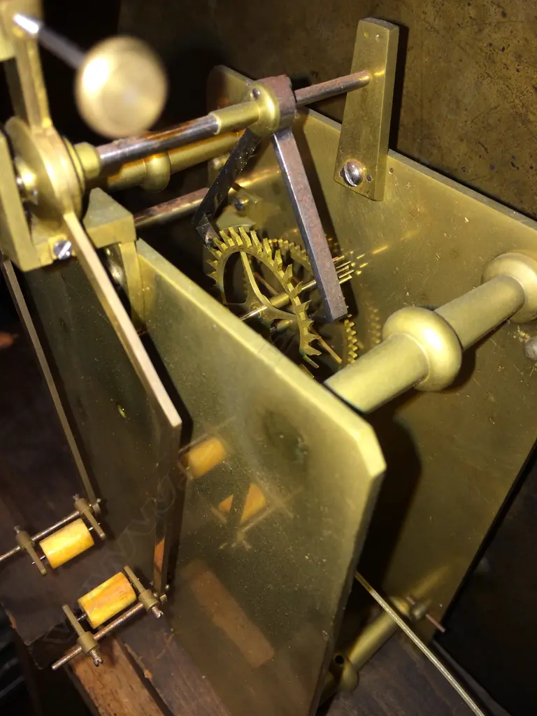 A watchmaker’s regulator long case clock Image 1++