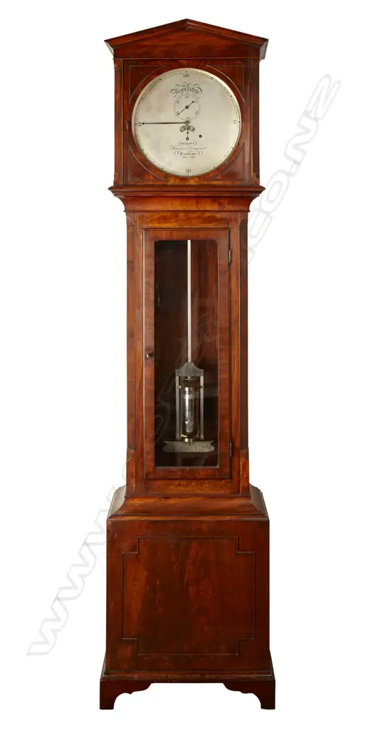 A watchmaker’s regulator long case clock Image 1++