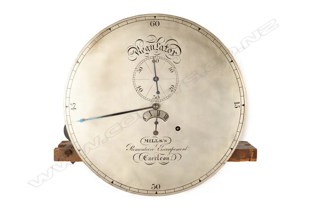 A watchmaker’s regulator long case clock Image 1++