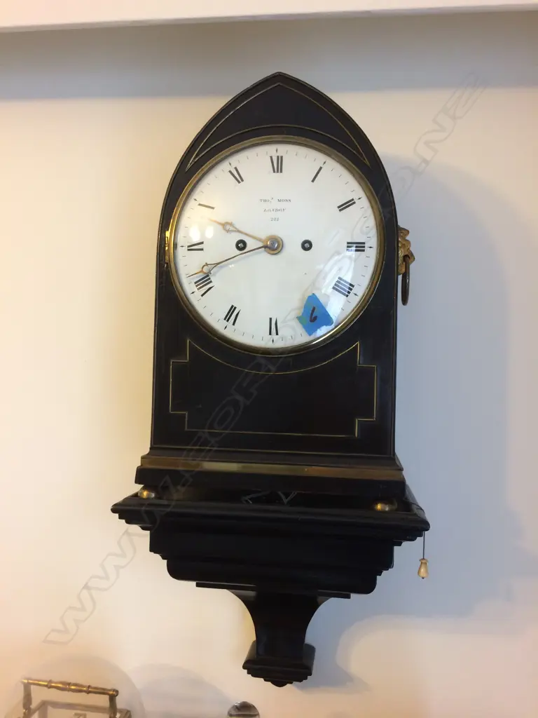 A Georgian bracket clock Image 1++
