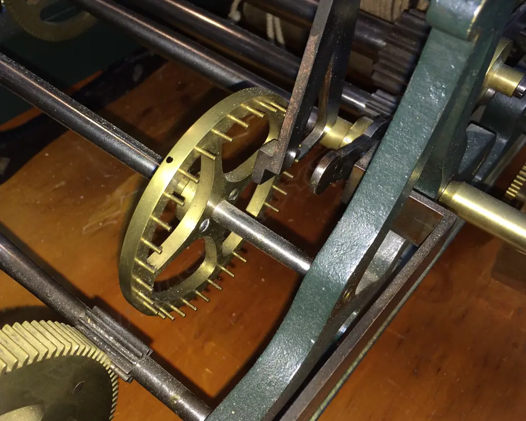 A French tower clock movement Image 1++
