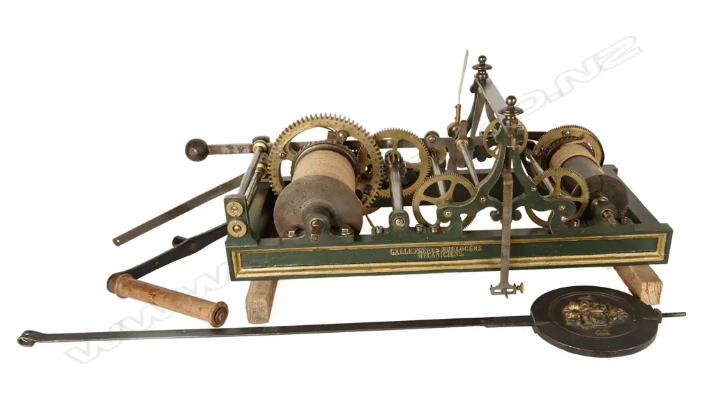 A French tower clock movement Image 1++