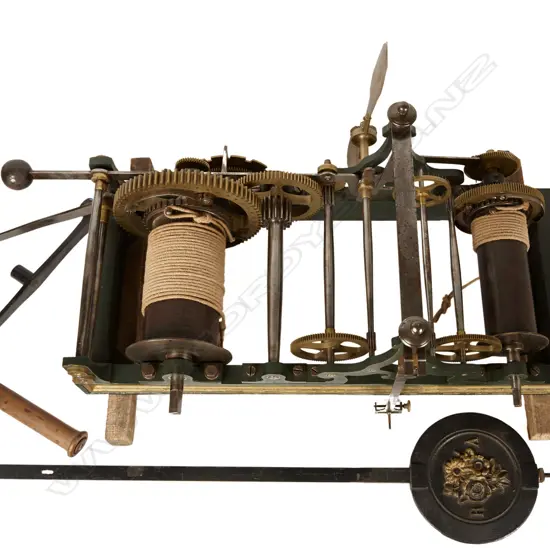 A French tower clock movement