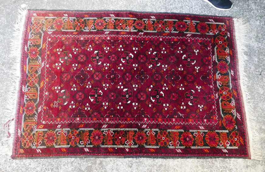 A hand knotted Baluchi rug Image 1++