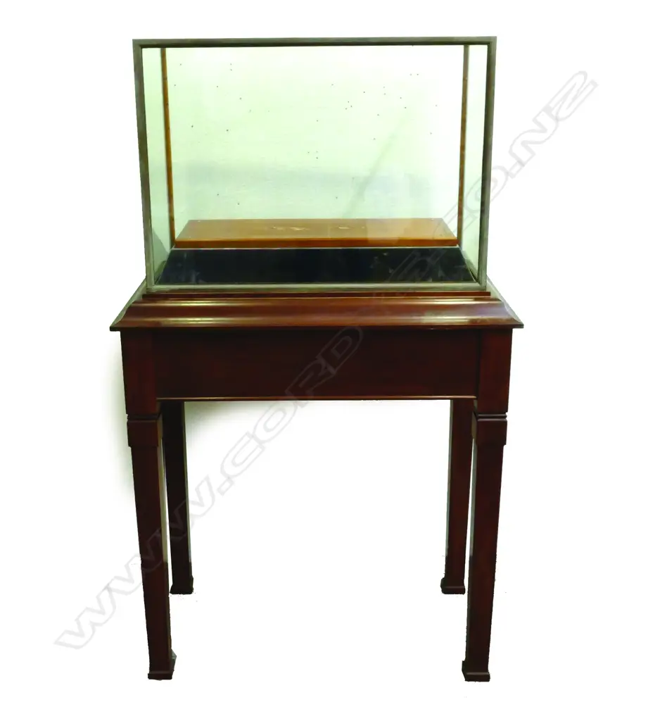 A vintage museum display cabinet Image 1++