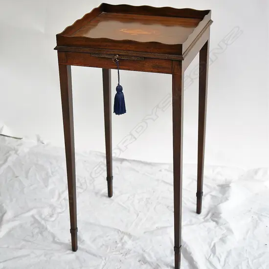 An Edwardian Sheraton Revival night stand