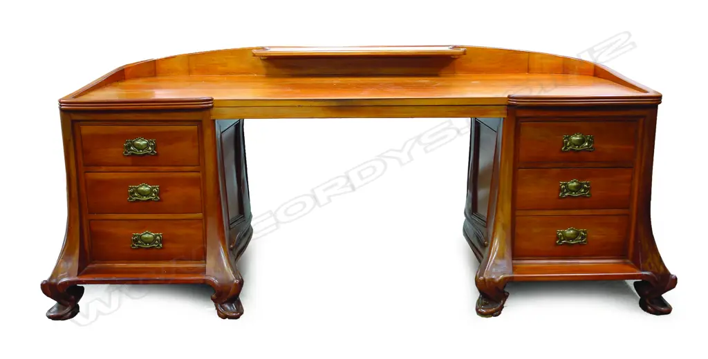 A desk in the manner of Èugene Vallin Image 1++