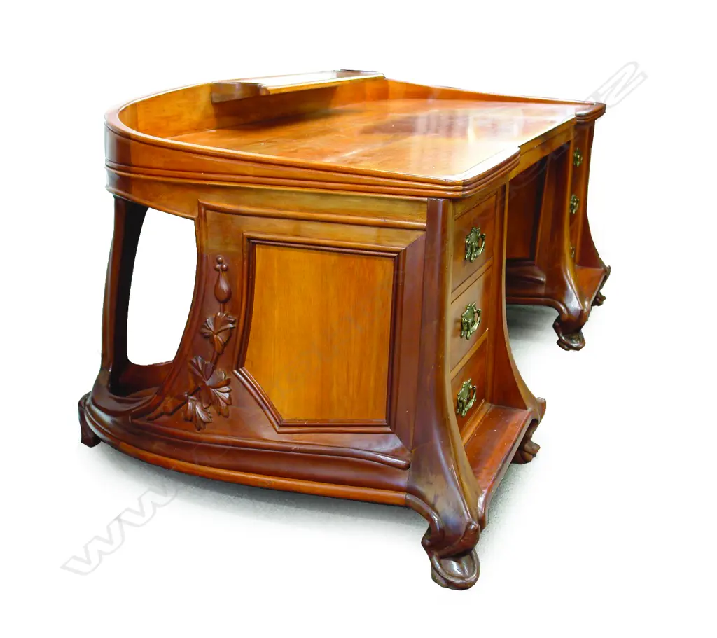 A desk in the manner of Èugene Vallin Image 1++