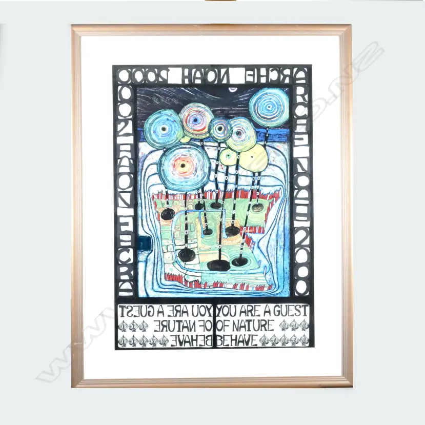 Friedrich Hundertwasser (1928-2000) Image 1++