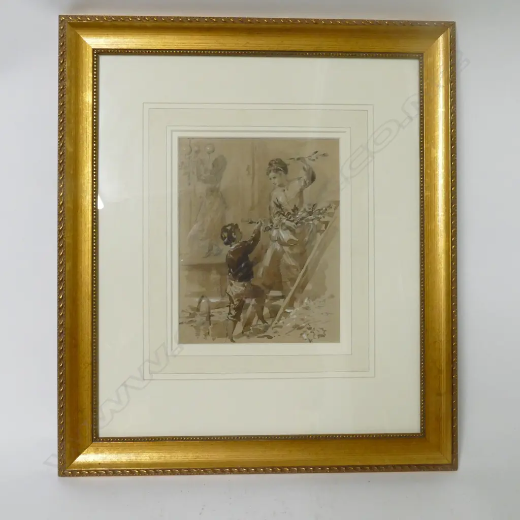 Myles Birkett Foster (U.K. 1825-1899) Image 1++