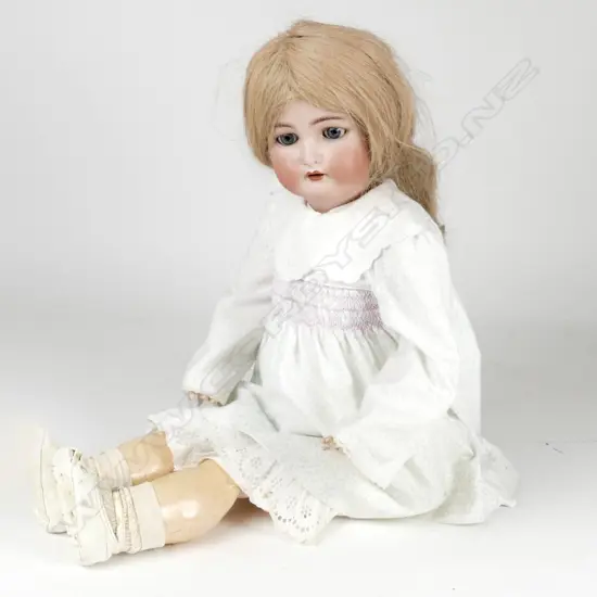 An antique Simon & Halbig 'Dolly Face' doll
