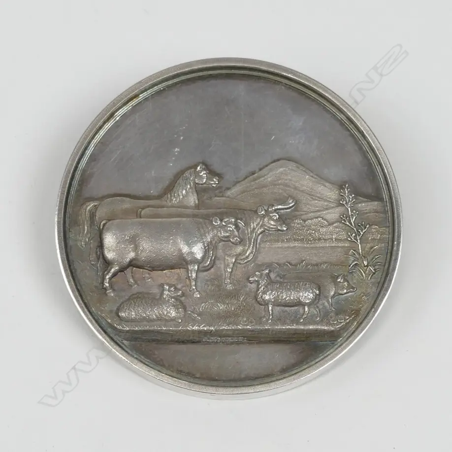 A silver North Otago A & P medal Image 1++