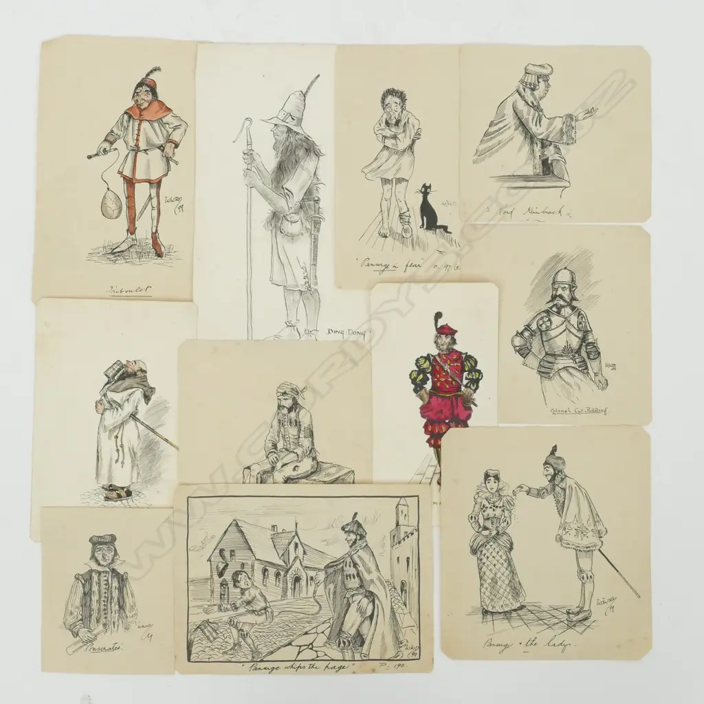 28 pen and ink drawings Image 1++