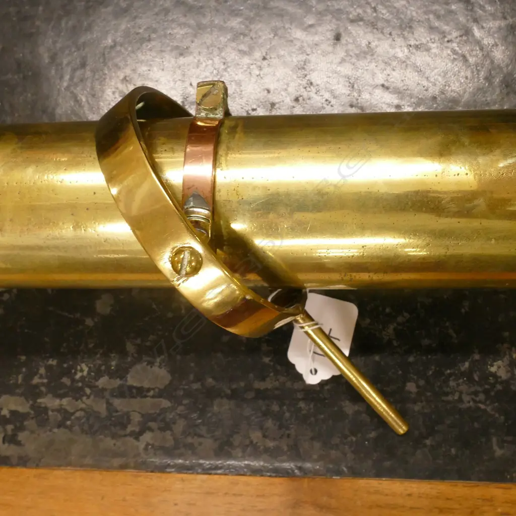 A brass single draw telescope by Thomas Peacock Image 1++