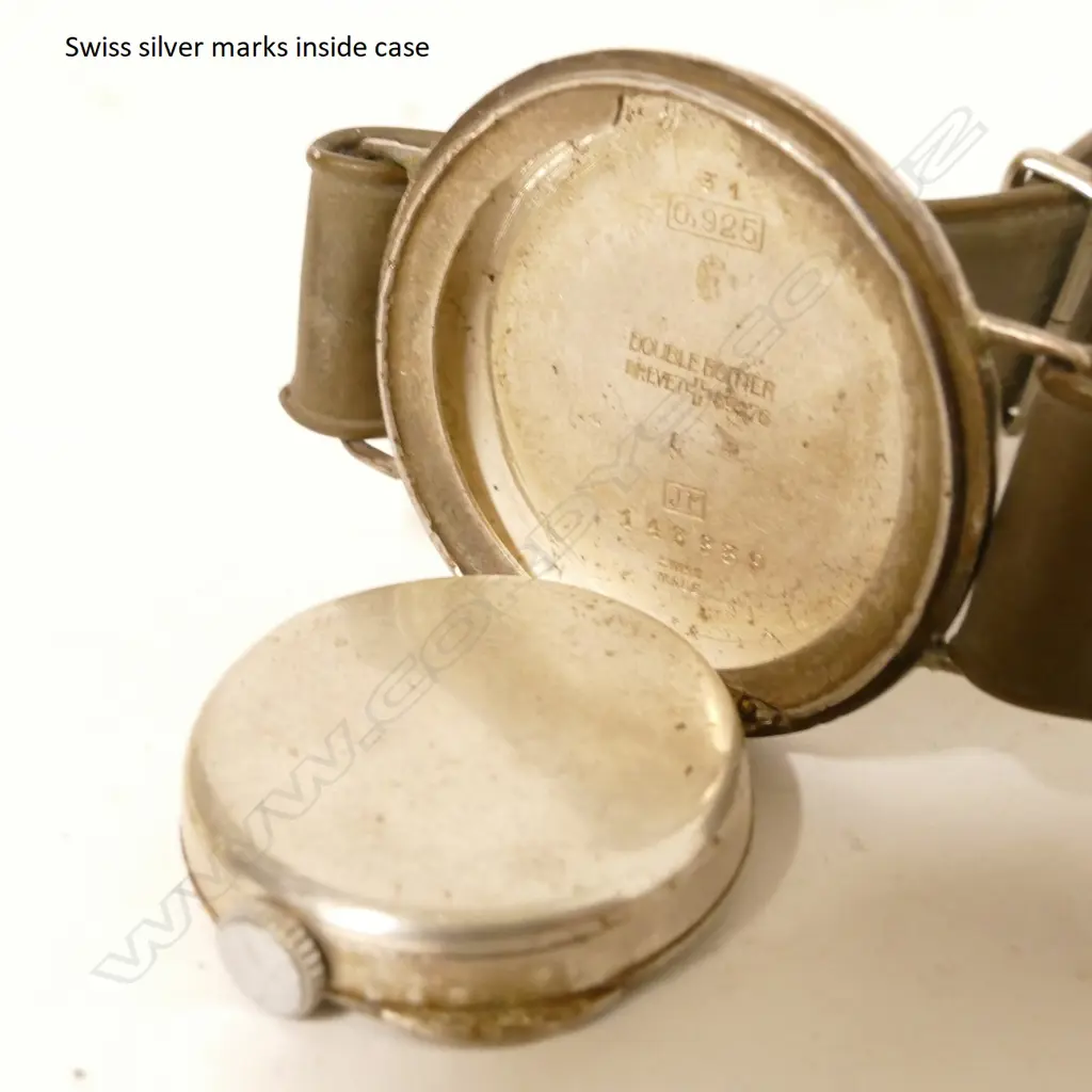 A WWI service medal and a George V Volunteer Long Service Medal Image 1++