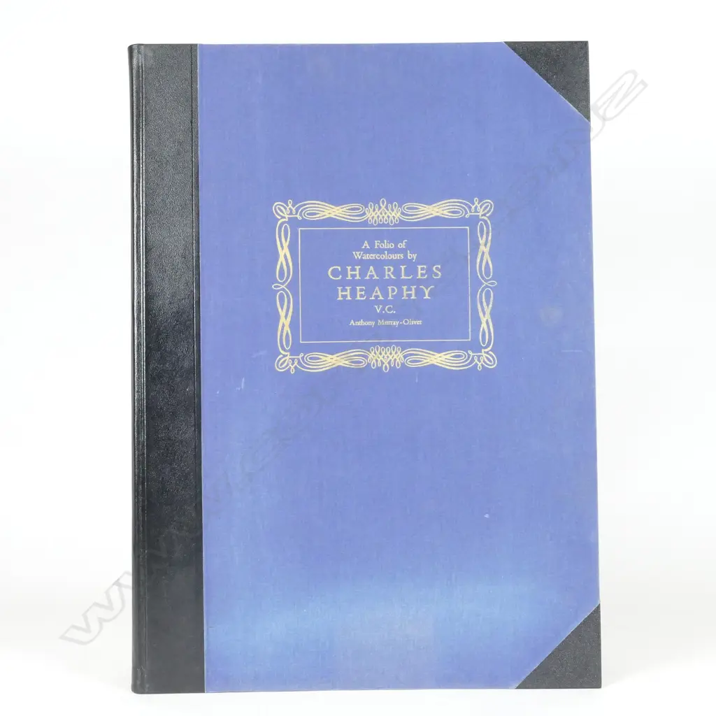 A Folio of Watercolours by Charles Heaphy Image 1++