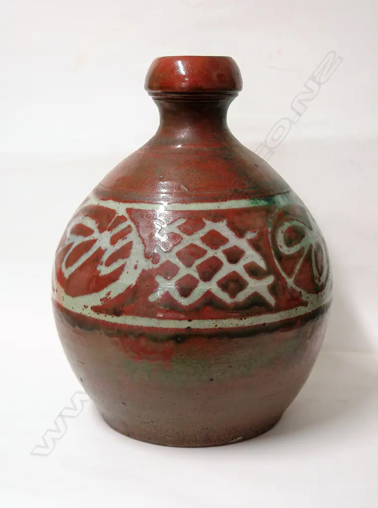 A good large Warren Tippett vase/lamp base Image 1++
