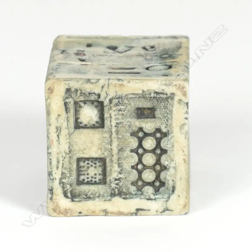 TED DUTCH RECTANGULAR BLOCK W/ IMPRESSED DESIGN Image 1++