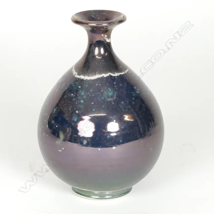 Paul Laird lustre glazed bottle vase Image 1++