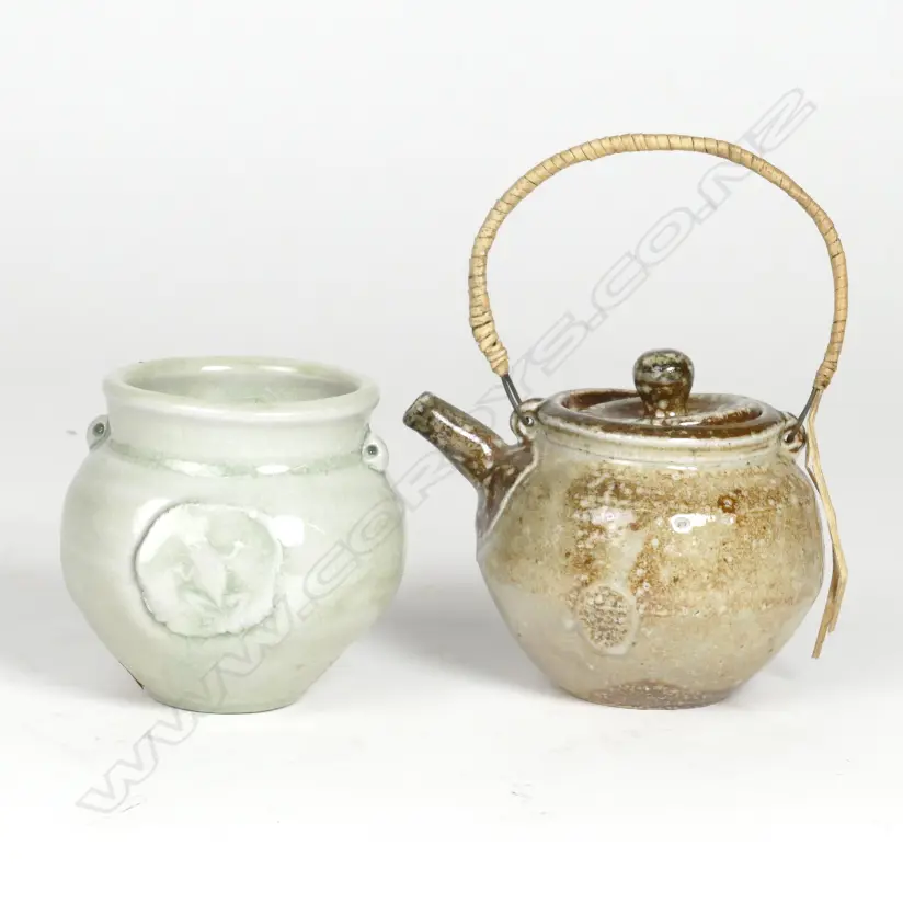 Chester Nealie bowl and Toby Stafford teapot Image 1++