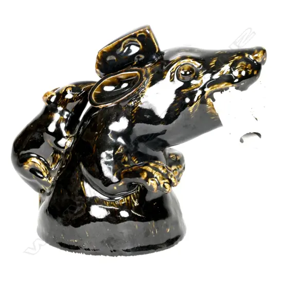 Peter Lange zoomorphic sculptural teapot