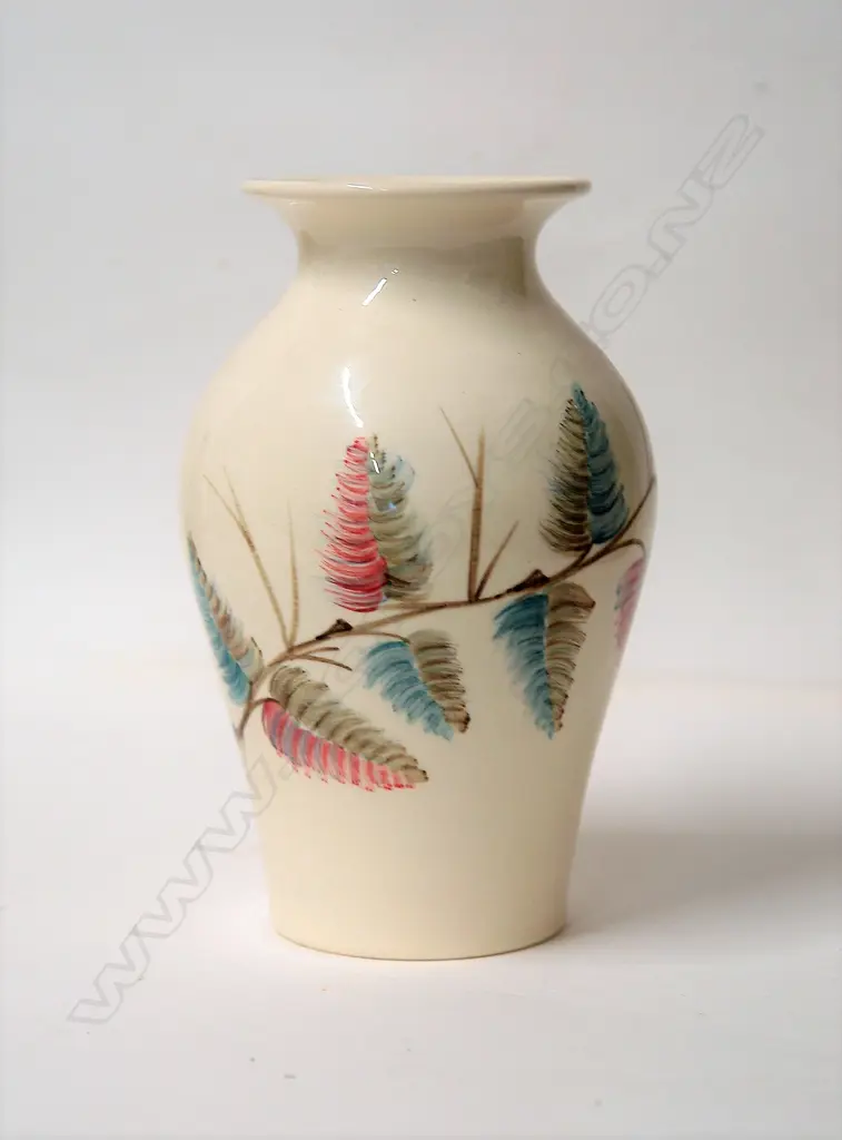 A Crown Lynn Hand Crafted vase by Daniel Steenstra Image 1++