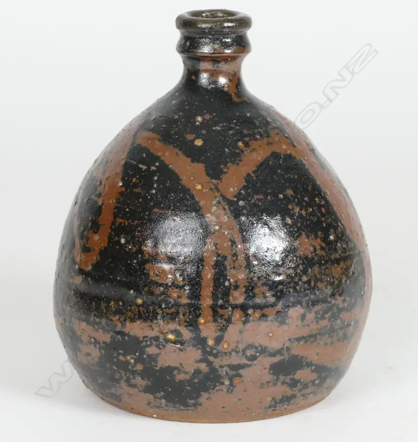 Barry Brickell squat form bottle Image 1++