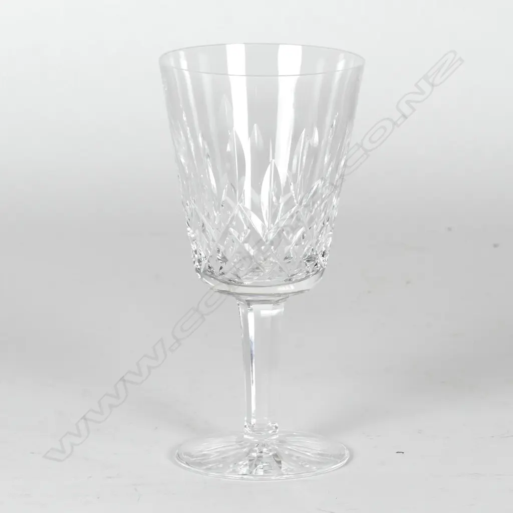 Five Waterford large wine glasses Image 1++