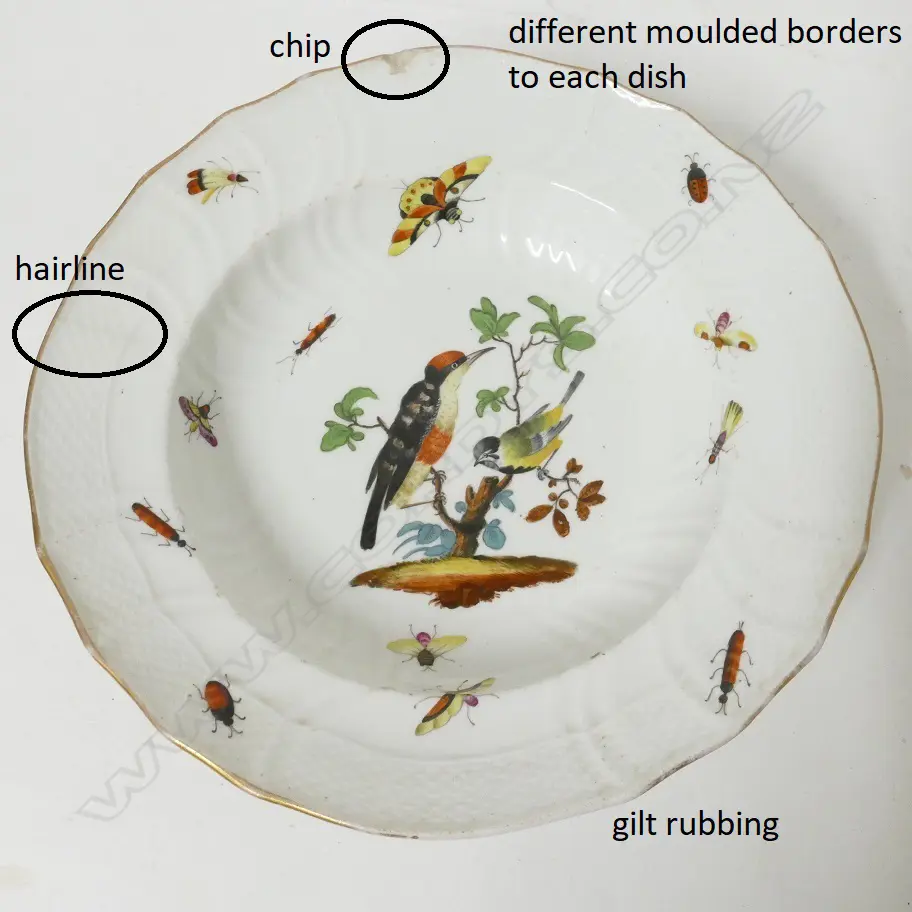 Two Chelsea porcelain bowls Image 1++