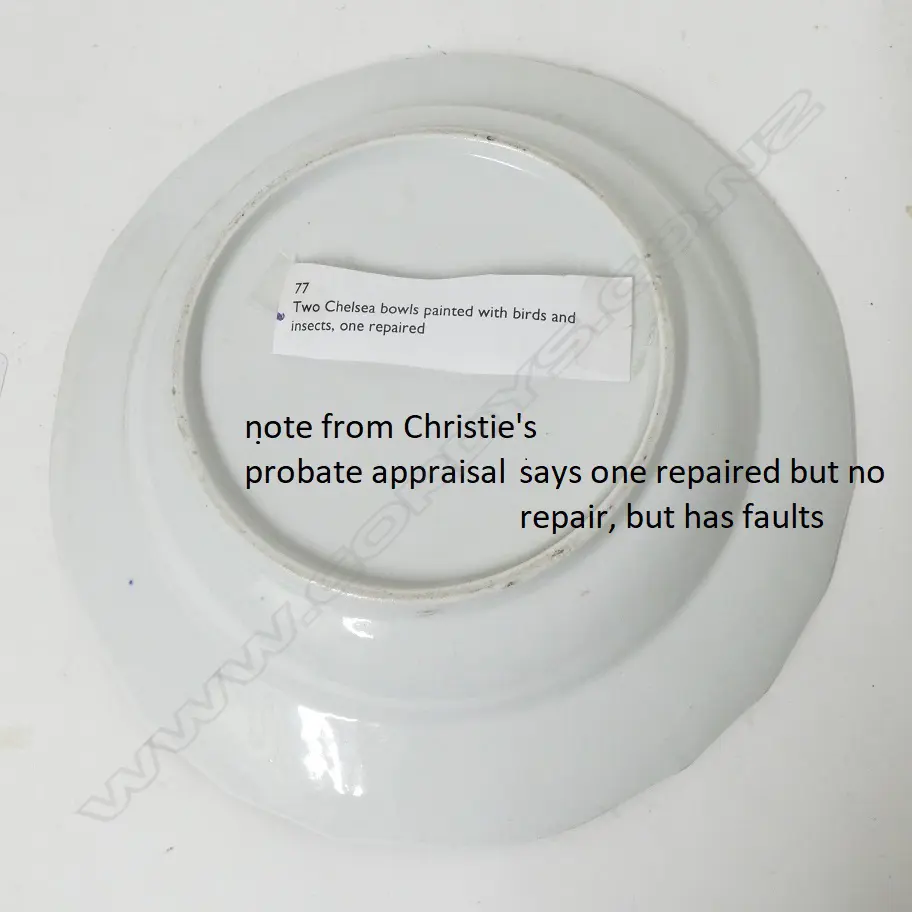Two Chelsea porcelain bowls Image 1++