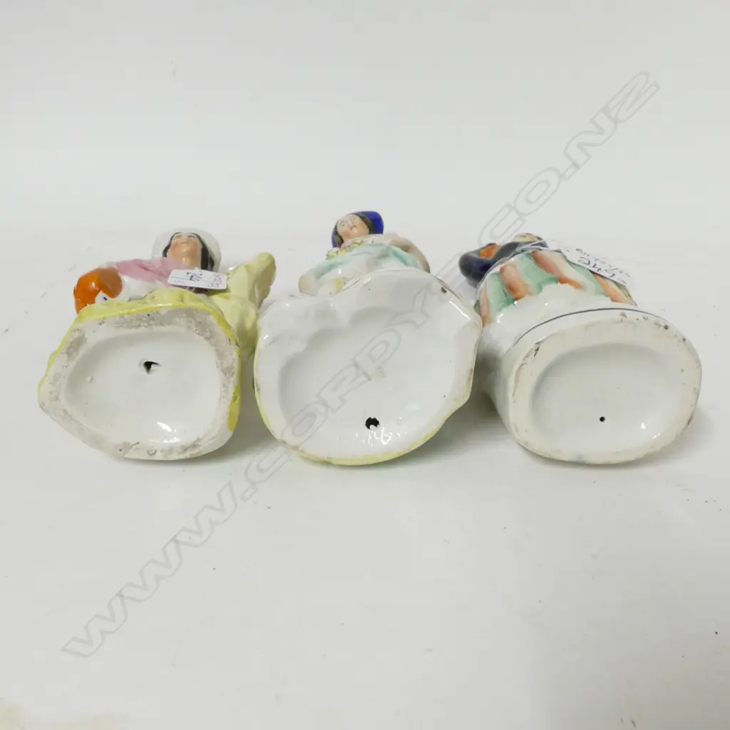 Three 19thC Staffordshire figures Image 1++