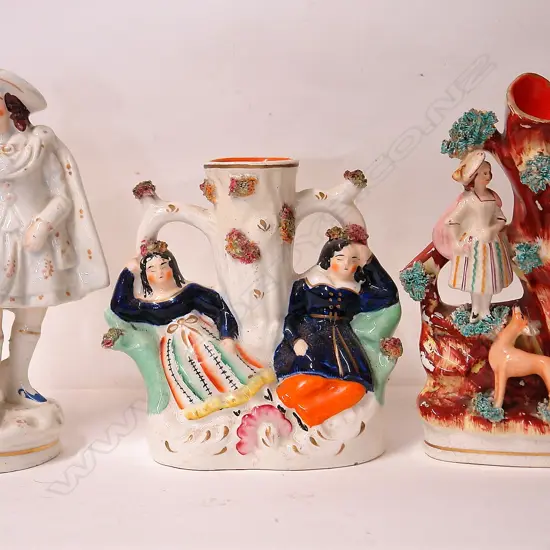 Three 19thC Staffordshire items