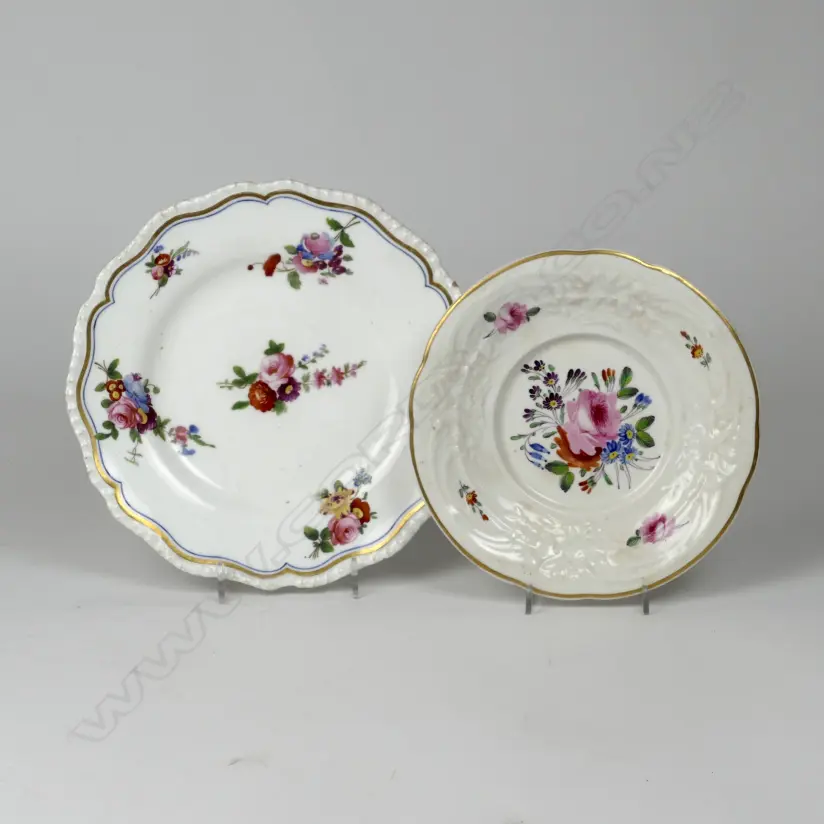 Two Regency Derby plates Image 1++