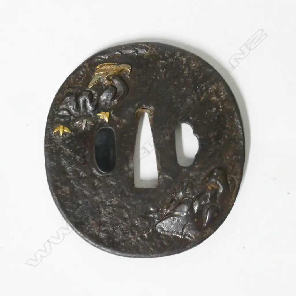 A late Edo tsuba Image 1++