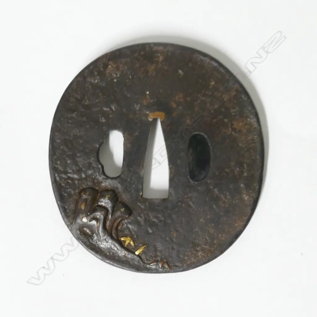 A late Edo tsuba Image 1++