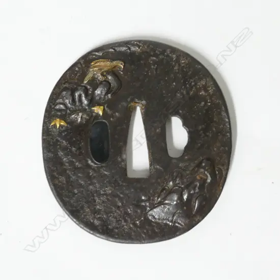 A late Edo tsuba