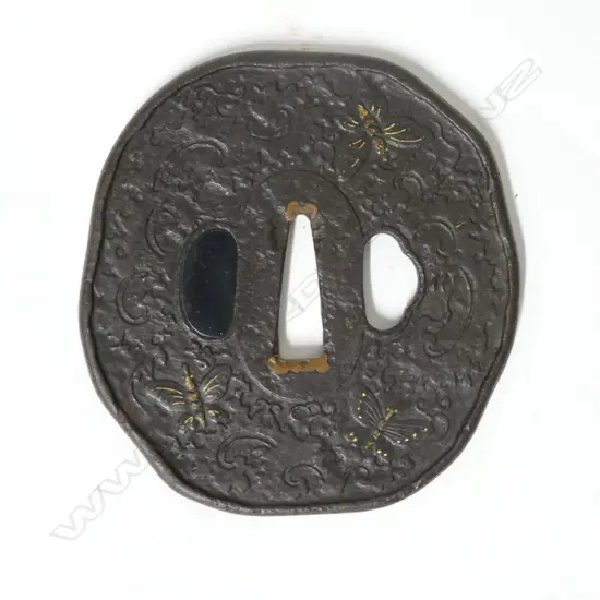 A late Edo tsuba