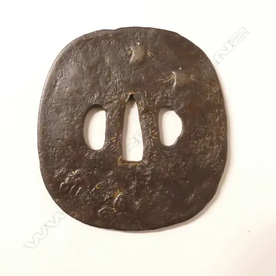 An Edo period tsuba