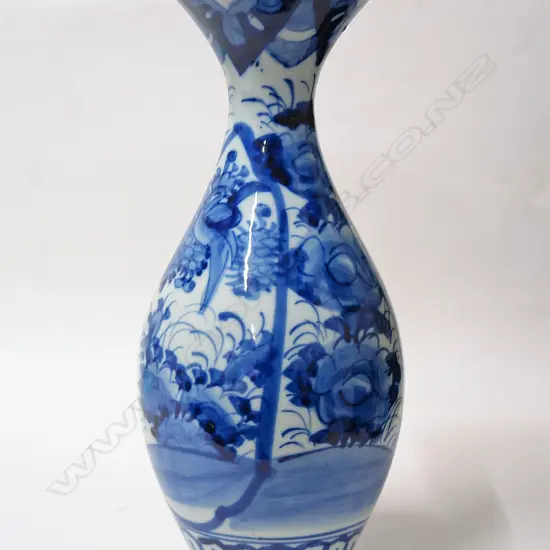 An old Japanese Arita porcelain vase