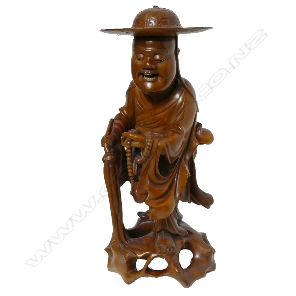 A Chinese hardwood carving Image 1++