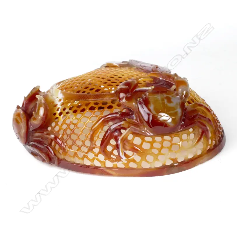 An Oriental carved carnelian sculpture Image 1++