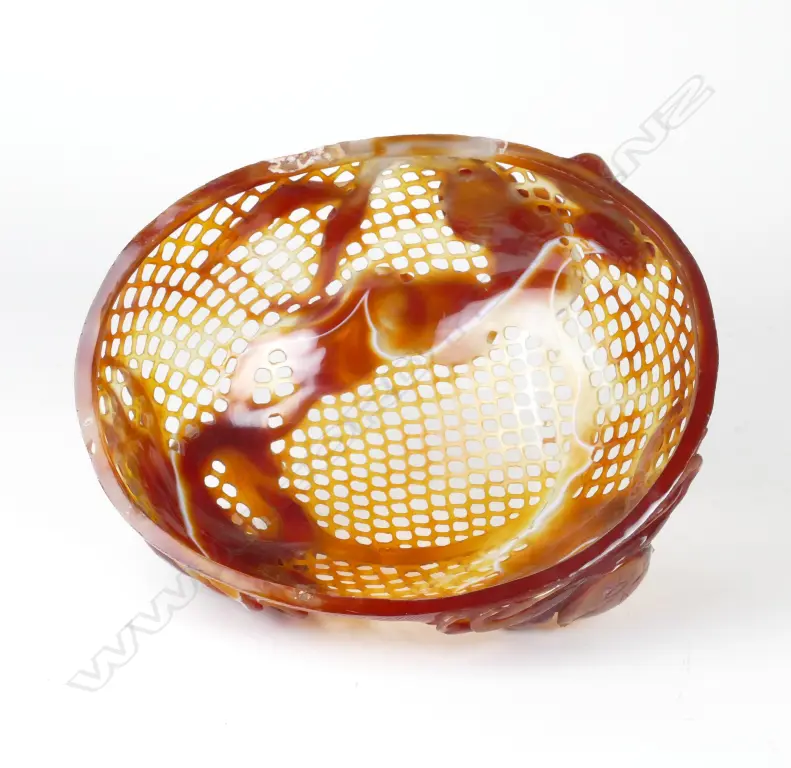 An Oriental carved carnelian sculpture Image 1++