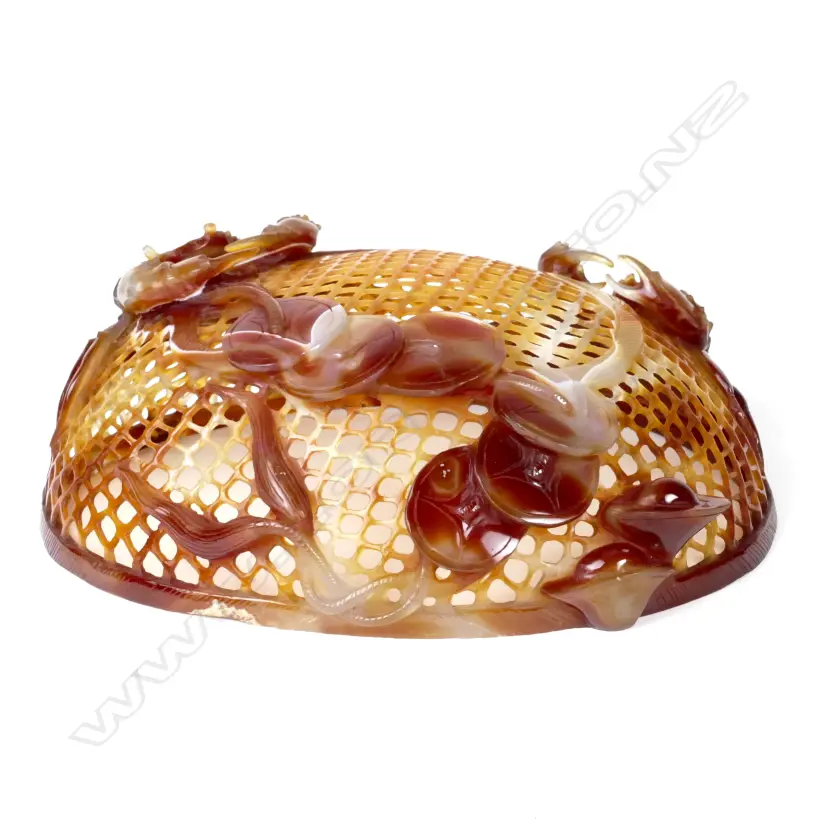 An Oriental carved carnelian sculpture Image 1++