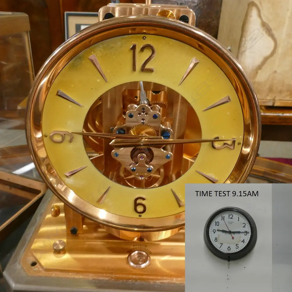 A Jaeger-LeCoultre 'Atmos' perpetual clock Image 1++
