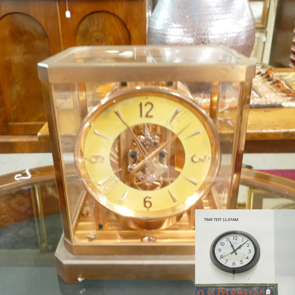 A Jaeger-LeCoultre 'Atmos' perpetual clock Image 1++