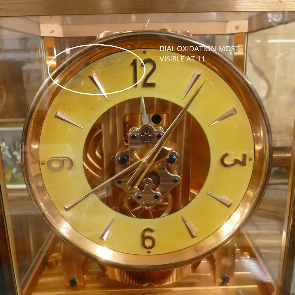 A Jaeger-LeCoultre 'Atmos' perpetual clock Image 1++