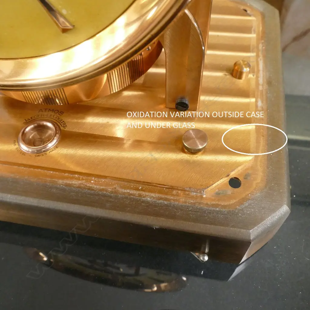 A Jaeger-LeCoultre 'Atmos' perpetual clock Image 1++