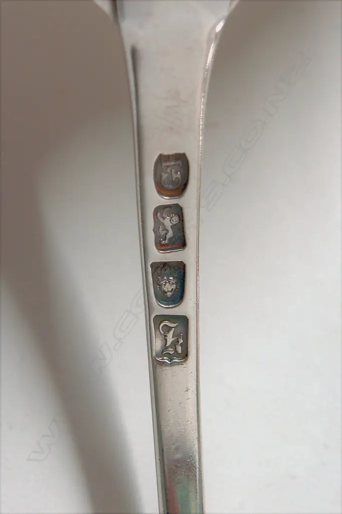 An early George III Onslow pattern soup ladle Image 1++